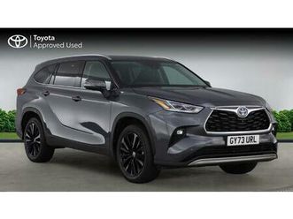 toyota highlander excel suv's 2.5 vvt-h excel cvt 4wd euro 6 (start/stop) 5dr