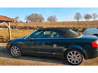 audi a4 2.5 tdi cabrio automatik beige leder xenon 18zoll