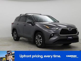 used 2022 toyota highlander hybrid xle