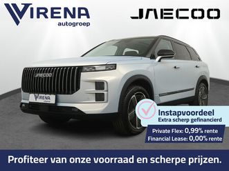 jaecoo 7 1.5 gdi shs-p exclusive - inruilpremie € 1.500,- - panoramadak - head-up display - elektrisch verstelbare stoel(en) met geheugen - parkeerhulp voor en 