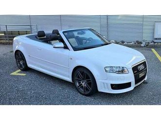 audi rs4 cabriolet 4.2 v8 canton grisons - tutti.ch