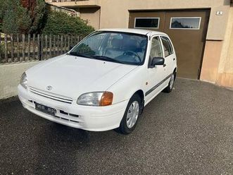 toyota starlet 1.3 16 v ab mfk! canton argovie - tutti.ch