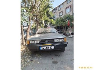 sahibinden ford taunus 1.6 gt 1990 model aydin 202.000 km gri (metalik) - 38383334 | arabam.com
