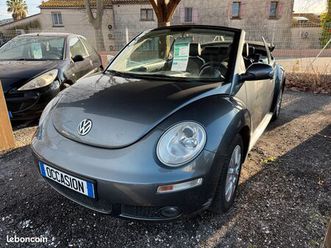 faible kms volkswagen new beetle cabriolet 1.6 102 cv