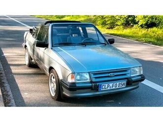ford escort xr3i mk3 cabrio