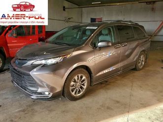 toyota sienna xle 2023 2.5 hybryda 245km