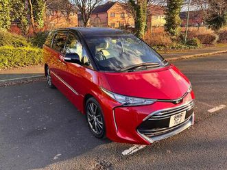 2016 toyota estima 2.4 litre vvti