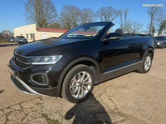 volkswagen t-roc (2) cabriolet 1.5 tsi 150 start/stop bvm6 style tva recuperable