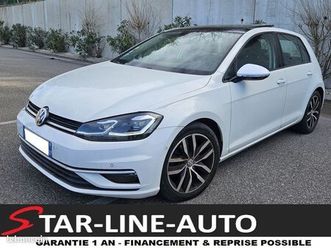 volkswagen golf 7 phase 2 2.0 tdi 150 dsg7 carat toit ouvrant francaise j