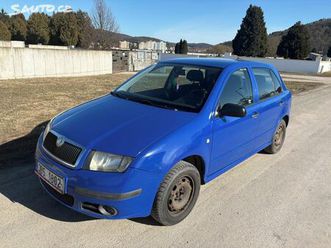 škoda fabia 1.2htp 40kw čr nová stk