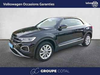 volkswagen t-roc cabriolet 1.0 tsi 110 start/stop bvm6 style