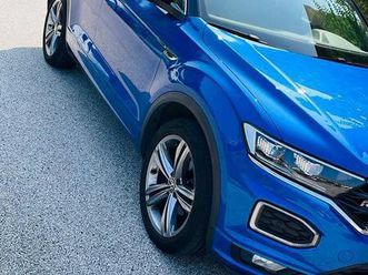 volkswagen t‑roc blu metallizzato r-line