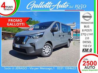 nissan primastar l1h1 bus 8 posti+iva-promo gallo