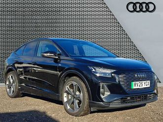 audi q4 sportback e-tron black edition 45