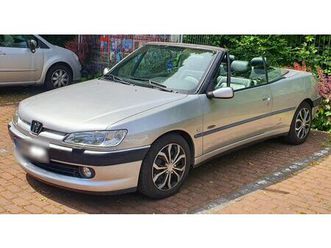 peugeot 306 cabrio platinum 2.0 16v 132ps automatik