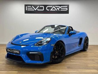 porsche 718 spyder 4.0 420 ch pdk origine france / pdls+ / pack chrono / bose / ppf