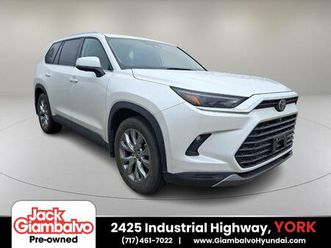 used 2024 toyota grand highlander limited