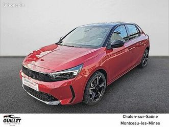 opel corsa 1.2 turbo hybrid 110 ch e-dct6 gs