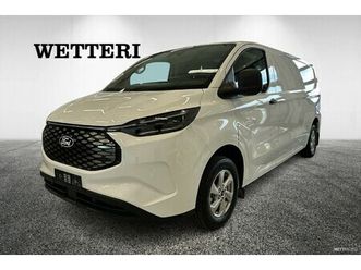 e-transit custom van 340 bev 100 kw a1 rwd trend l2h1 / kamera / navi / kessy / akt. vakkari ja led / vanerointi / lämm.