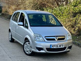 2006 vauxhall meriva 1.6 club (a/c)