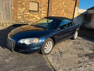 chrysler sebring 2.0 cabrio