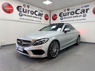 mercedes-benz c 250 2.2d aut coupé premium plus amg 12/2017 euro6b