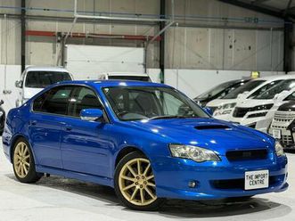 2.0 gt spec b wr limited 2004 ej20 turbo 4wd auto ulez 4 door saloon