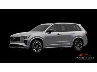 volvo xc90 t8 awd plug-in hybrid elettrica/benzina ultra dark