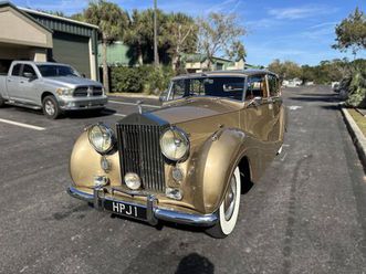 well-documented 1952 rolls-royce silver wraith