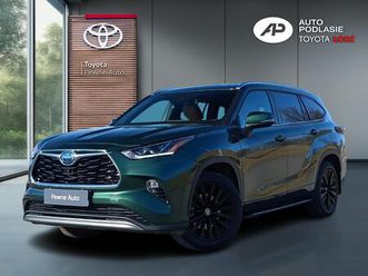toyota highlander, 2.5 hybrid, executive, awd, 248km, salon pl, fv 23%