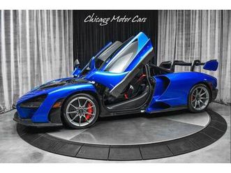 used 2019 mclaren senna coupe ultra rare! only 1k miles! mso options! carbon fiber! serviced loaded