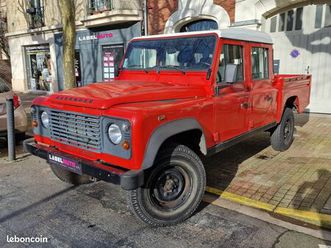 land rover defender 130 double cabine mark iv e / hard-top / faible kilometrage