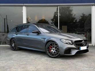 mercedes classe e 63 s amg break v8 612 cv 4matic+ - immat fr - suivi mercedes - toit ouvrant - jantes forgées - hud - caméra 360 - burmester ...