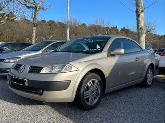 mégane cc gt cabriolet 2.0t 165cv flexfuel