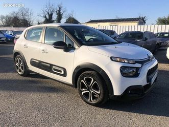 citroën c3 société (2 places) ii 1.2 puretech 83 tva récupérable