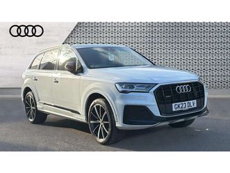 audi q7 50 tdi quattro black edition 5dr tiptronic suv 2023, 11272 miles, £51290 - 33211726 - exchangeandmart.co.uk