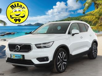 volvo xc40 t5 twe business inscription aut * full-led / webasto / acc / panorama / h&k / 360 / sportpenkki muistilla * - akku kuntotarkastettu / 2x latauskaapel