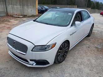used 2017 lincoln continental reserve