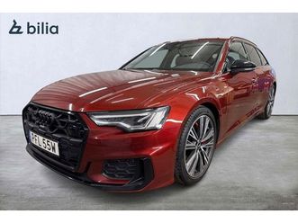 audi a6 avant 55 tfsi e quattro s line 367 hk s tr 2024 röd