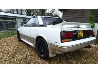 1988 toyota mr2 mk1 super edition sc
