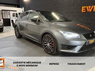 2.0 tsi 290ch cupra dsg6 bva - 1ere main - suivie seat complet