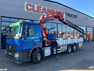 mercedes-benz actros 2532 hmf 28 tonmeter laadkraan — vrachtwagens — marktplaats
