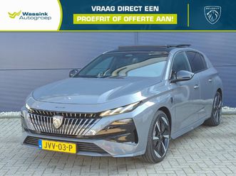 peugeot 308 ev 54kwh 156pk gt avantage | schuifdak | 360 camera | matrix led | alcantara