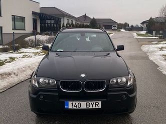 bmw x3 xdrive 3.0 150кв