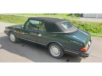 saab 900 cabriolet, jg. 1991, ab mfk, top zustand
