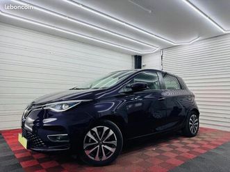 renault zoe r135 52 kwh 135 intens / charge rapide - batterie location - soh 94.6% - carplay