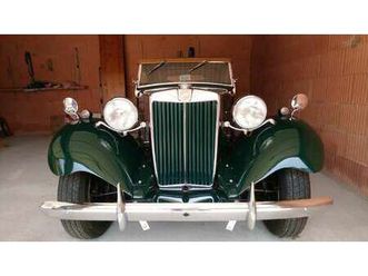 mg td 1952 linkslenker, restauriert, classischer englischer roadster