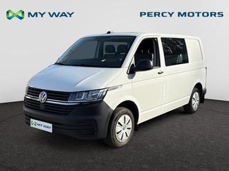 volkswagen transporter t6.1 1400 fou swb fourgon double cabine trendline court 2.0 tdi 81 kw 5 vitesses