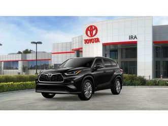 new 2026 toyota highlander hybrid platinum