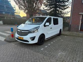 opel vivaro 1.6 2017 dubbel cabine — bestelauto's — marktplaats